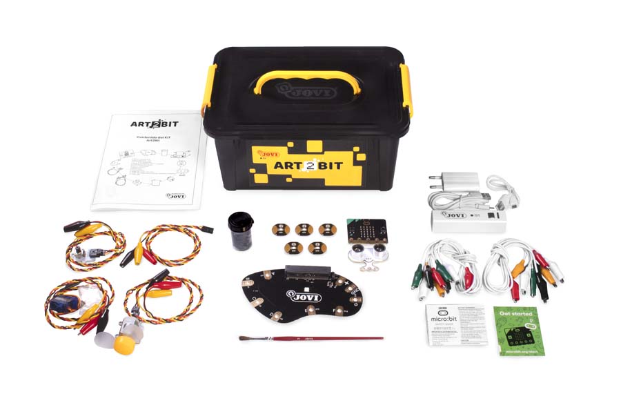 ART2BIT STARTER KIT 1 (BAGUL TECNOLÒGIC PER A 4 ALUMNES) | JOVI